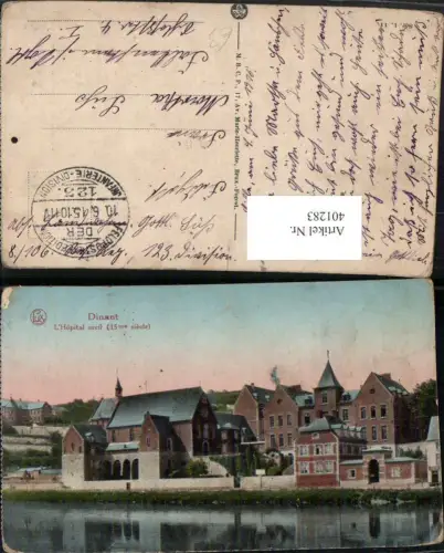 401283,Belgium Dinant L'Hopital civil Hospital Krankenhaus