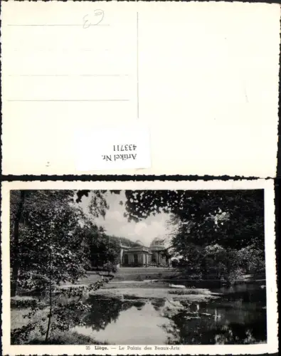 433711,Belgium Liege Lüttich Le Palais des Beaux-Arts