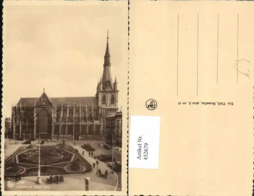 452679,Belgium Liege Lüttich Cathedrale Saint-Paul Kirche