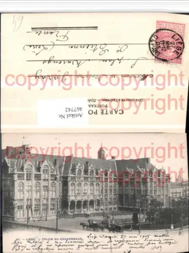 467742,Belgium Liege Lüttich Palais du Gouverneur Gebäude