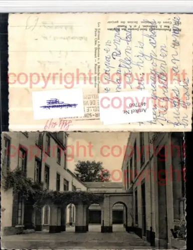 467760,Belgium Namur Ecole St-Jacques Cours recreation Section des garcons