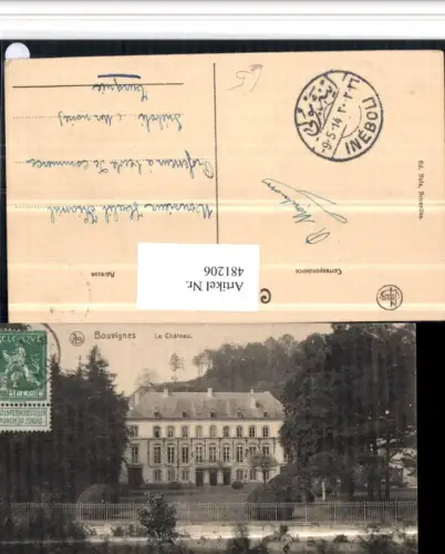 481206,Belgium Bouvignes Le Chateau Schloss