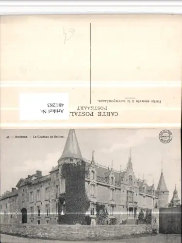 481283,Belgium Andenne Le Chateau de Seilles Schloss