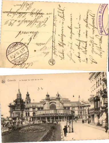 59624,Ostende Le kursaal cote de la ville