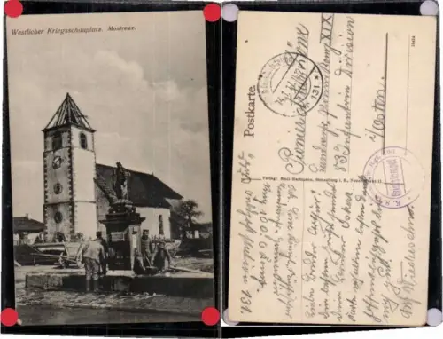 71440,Montreux Soldaten am Denkmal