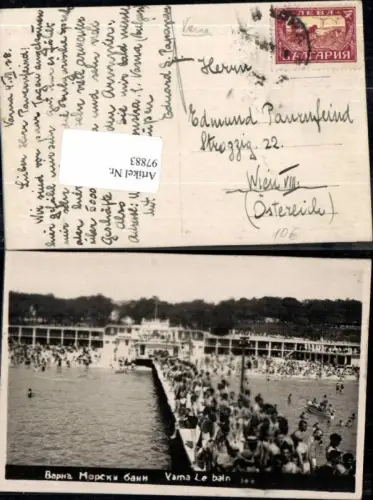 97883,Varna Warna Le Baln Leute beim Baden