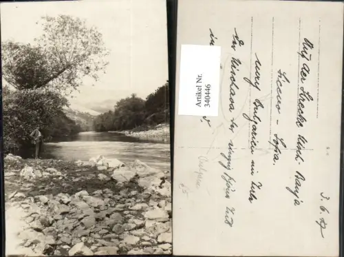340446,Foto AK Bulgarien Nischava Fluss Partie