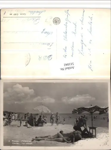 511042,Bulgaria Varna Warna La plage Strandleben Strand
