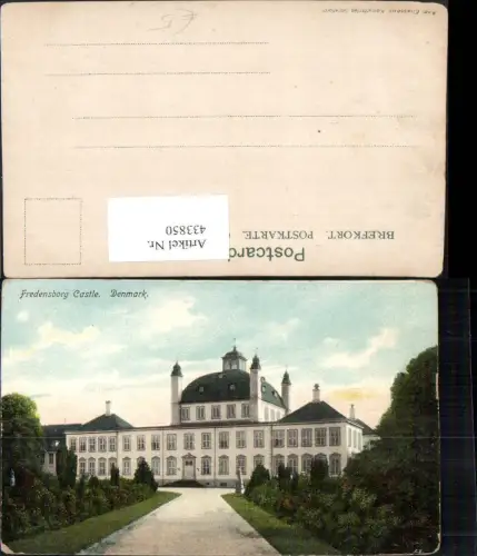 433850,Denmark Fredensborg Castle Schloss