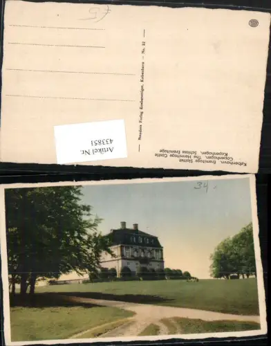 433851,Denmark Kobenhavn Kopenhagen Eremitage Slottet Schloss