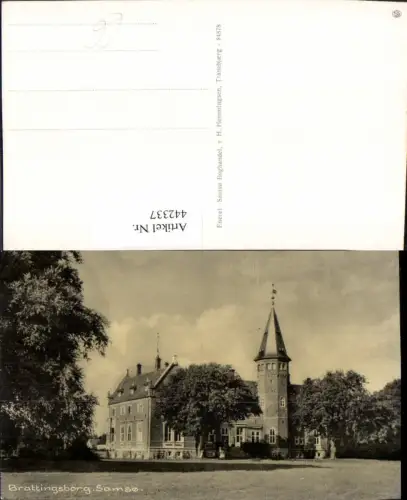 442337,Denmark Samso Brattingsborg Schloss Turm