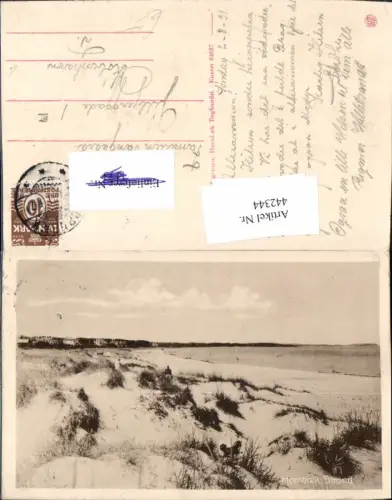442344,Denmark Hornboek Strand Dünen