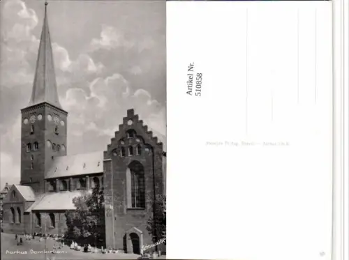 510858,Denmark Aarhus Domkirken Kirche