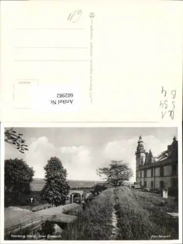 602982,Kronborg Udsigt over Oresund Denmark
