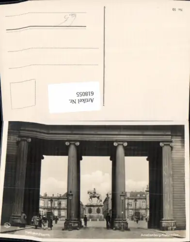 618055,Kopenhagen Kobenhavn Amalienborg-Kolonaden Denmark