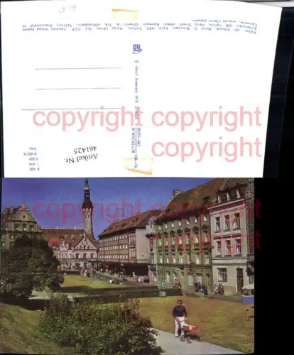 461425,Estonia Tallinn Motiv Harju Street Rathausturm