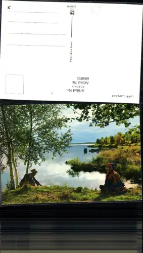 684033 Finnland Lappi Lapland Typen Trachten