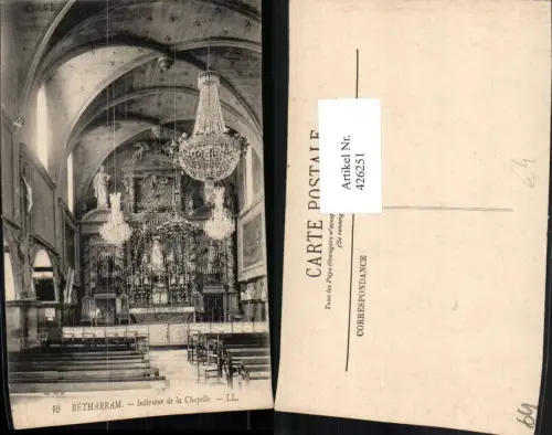 426251,Aquitanien Pyrenees-Atlantiques Betharram Interieur de la Chapelle Kapelle