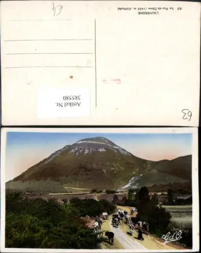 385580,Auvergne Puy-de-Dome Berg Bergkulisse