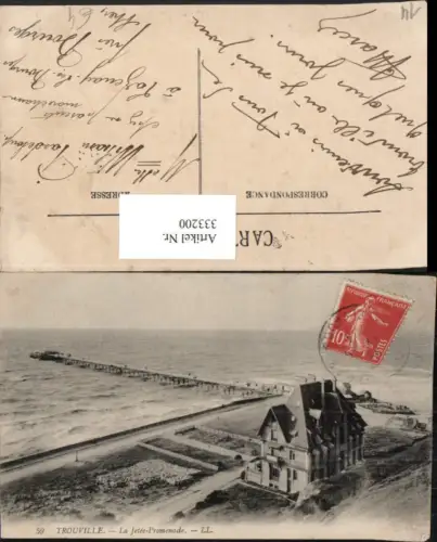 333200,Basse-Normandie Calvados Trouville La Jetee Promenade Steg