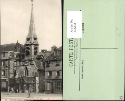 333202,Basse-Normandie Calvados Honfleur Musee du Vieux Honfleur Museum Kirche