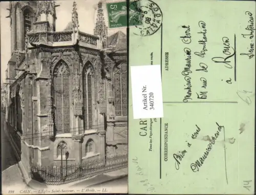 340720,Basse-Normandie Calvados Caen L'Eglise Saint-Sauveur Kirche