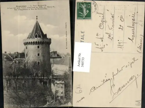 340733,Basse-Normandie Orne Argentan La Tour Marguerite Turm