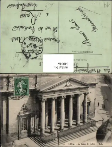 340746,Basse-Normandie Calvados Caen Le Palais de Justice Justizpalast