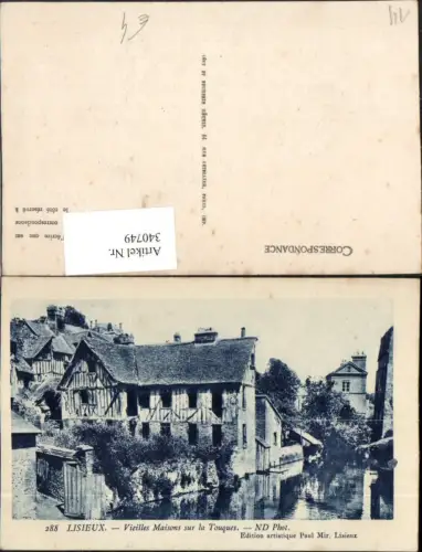 340749,Basse-Normandie Calvados Lisieux Vieilles Maisons sur la Touques Häuser