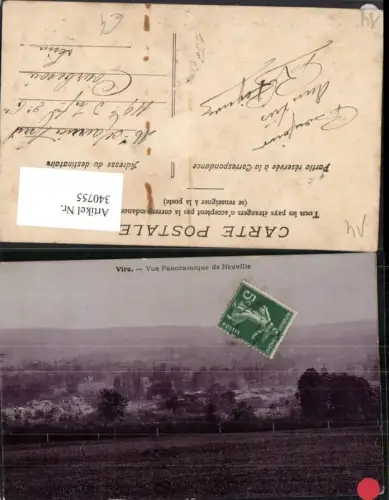 340755,Basse-Normandie Calvados Vire Vue Panoramique de Neuville Teilansicht