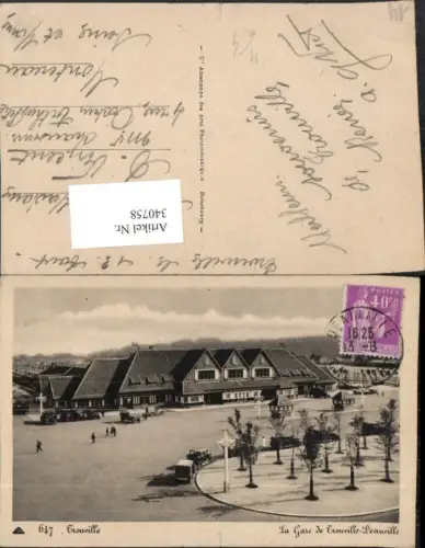 340758,Basse-Normandie Calvados Trouville La Gare de Trouville-Deauville Bahnhof