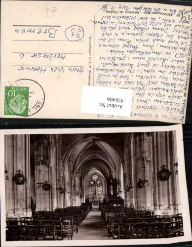 426406,Basse-Normandie Calvados Dives-sur-Mer Interieur de l'Eglise Kirche Innenansicht