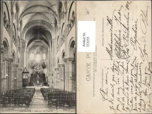 333255,Burgund Saone-et-Loire Charolles Interieur de l'Eglise Kirche Innenansicht