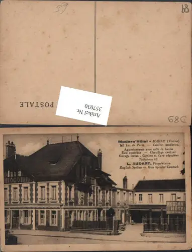357030,Burgund Yonne Joigny Modern Hotel