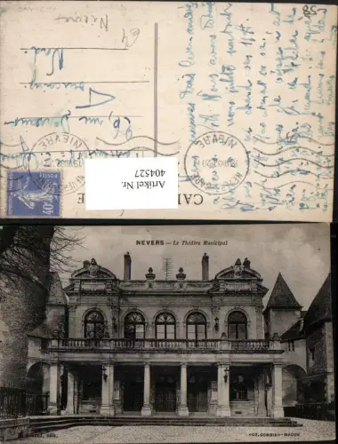 404527,Burgund Nievre Nevers Le Theatre Municipal Theater Gebäude