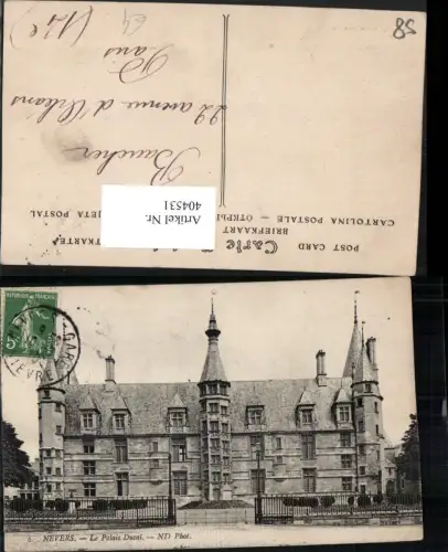 404531,Burgund Nievre Nevers Le Palais Ducal Dogenpalast