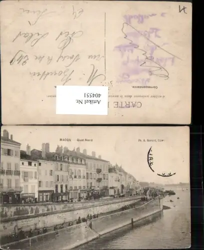 404551,Burgund Saone-et-Loire Macon Quai Nord
