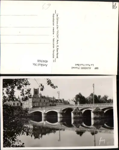 404568,Burgund Yonne Auxerre Le Pont Paul-Bert Brücke
