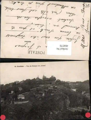 404570,Burgund Yonne Avallon Vue du Kiosque des Alleux