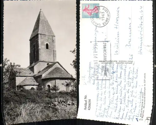 426654,Burgund Saone-et-Loire Brancion L'Eglise Monument Kirche