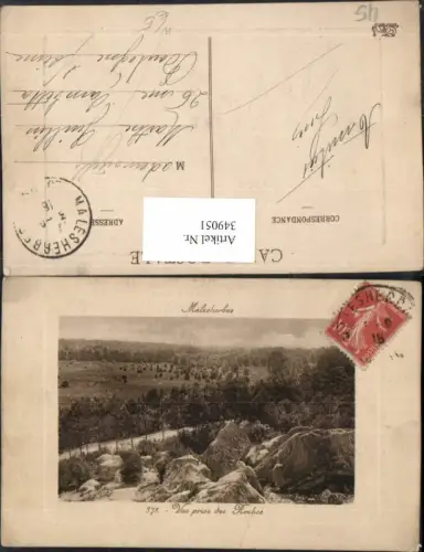349051,Centre Loiret Malesherbes Vue prise des Roches Felsen