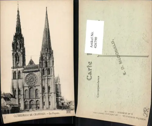 426790,Centre Eure-et-Loir Chartres Cathedrale Kirche