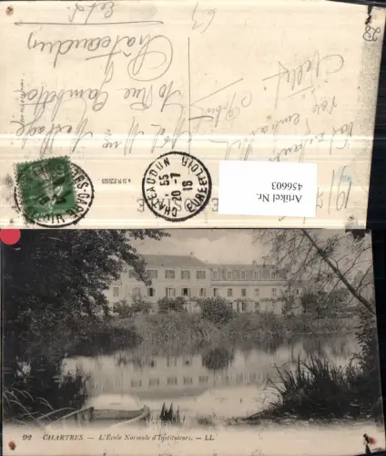 456603,Centre Eure-et-Loire Chartres Ecole Normale Instituteurs Schule
