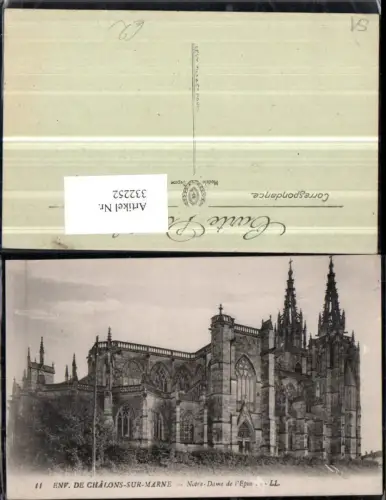 332252,Champagne-Ardenne Marne Chalons-sur-Marne Notre-Dame Kirche