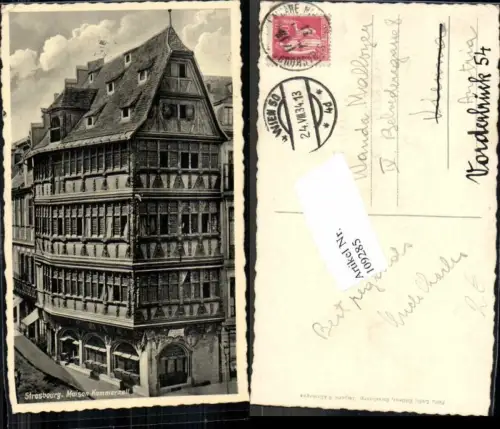 109285,Strassburg Strasbourg Maison Kammerzell