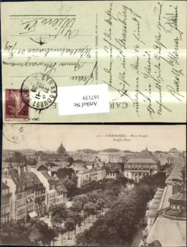 167139,Strasbourg Strassburg Place Broglie Broglie Place