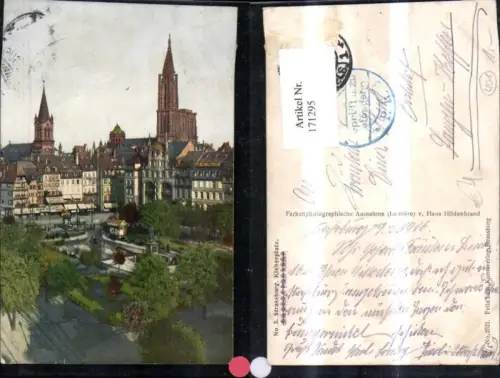 171295,Strassburg Kleberplatz Platzansicht