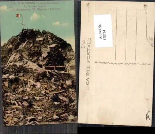 178724,Hartmannswillerkopf Vieil Armand La croix au Sommet Monument