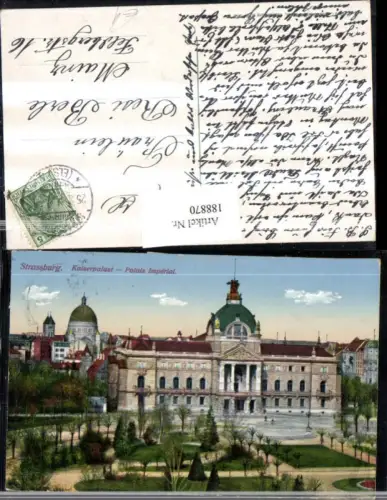 188870,Frankreich Strassburg Kaiserpalast Palais Imperial