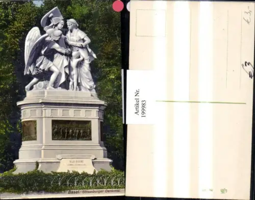 199983,Basel Strassburger Denkmal